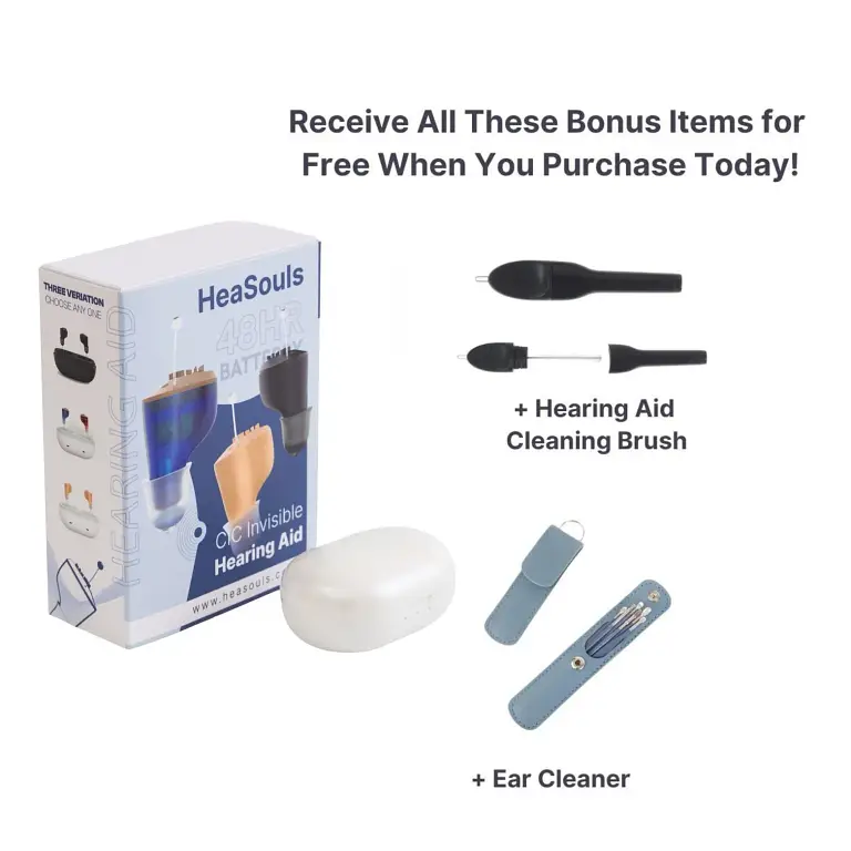 HeaSouls™ CIC Invisible Hearing Aids