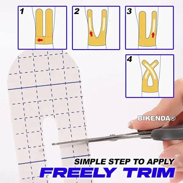 Bikenda® Precut Kinesiology Knee Tape 3 Bikenda® Precut Kinesiology Knee Tape