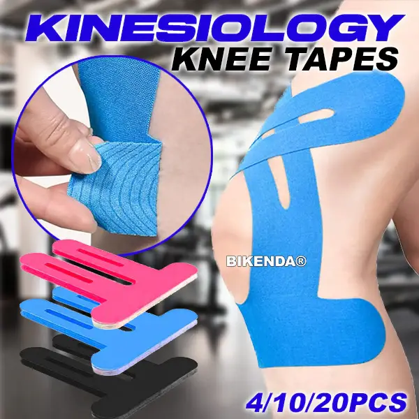 Bikenda® Precut Kinesiology Knee Tape 7 Bikenda® Precut Kinesiology Knee Tape