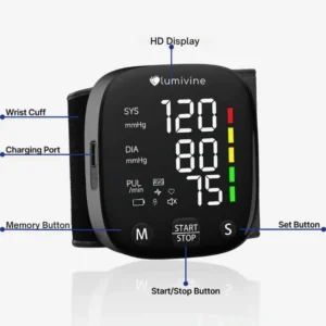Lumivine Blood Pressure Monitor 5 Lumivine Blood Pressure Monitor