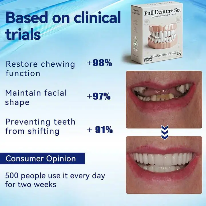 Hidone® Advanced Customized Full Denture Set 8 Hidone® Advanced Customized Full Denture Set