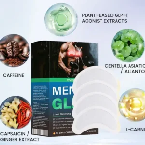 AEXZR® Men’s GLP-1 Chest Slimming & Fat Control Patch 9 AEXZR® Men’s GLP-1 Chest Slimming & Fat Control Patch