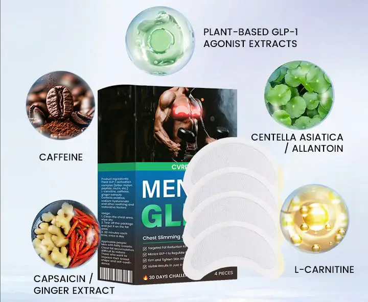 AEXZR® Men’s GLP-1 Chest Slimming & Fat Control Patch 5 AEXZR® Men’s GLP-1 Chest Slimming & Fat Control Patch