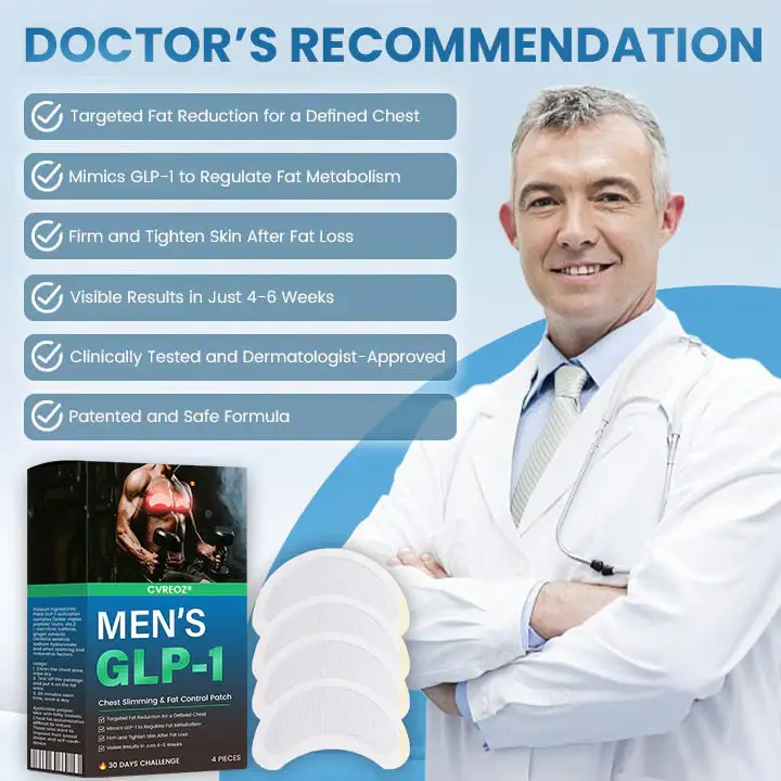 AEXZR® Men’s GLP-1 Chest Slimming & Fat Control Patch 3 AEXZR® Men’s GLP-1 Chest Slimming & Fat Control Patch