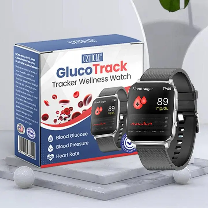 CZTICLE® SmartGluco Tracker Wellness Watch 3 CZTICLE® SmartGluco Tracker Wellness Watch