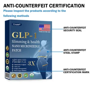 Croaie® NIDDK-Tirzepatide & Matrixyl 3000 Nano Microneedle Patch 18 Croaie® NIDDK-Tirzepatide & Matrixyl 3000 Nano Microneedle Patch