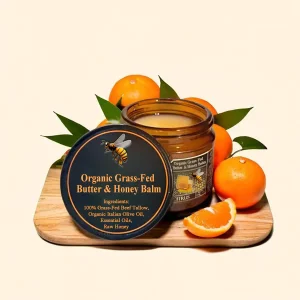 JORONDY Organic Grass-Fed Butter & Honey Balm