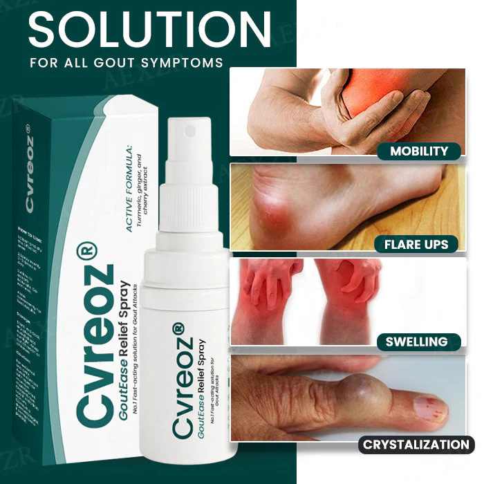 Cvreoz® GoutEase Relief Spray 2 Cvreoz® GoutEase Relief Spray