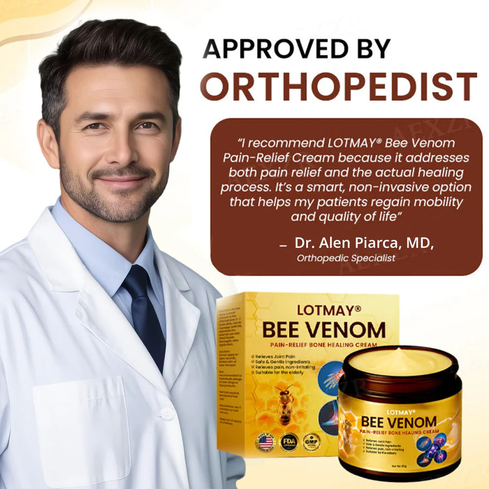 LOTMAY® Bee Venom Pain-Relief Bone Healing Cream 3 LOTMAY® Bee Venom Pain-Relief Bone Healing Cream