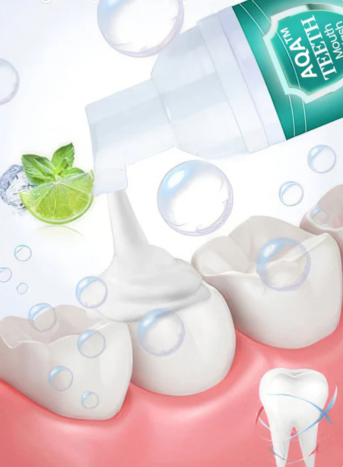 AQA™ NEW TEETH Mouthwash - Solve all Oral Problems 9 AQA™ NEW TEETH Mouthwash - Solve all Oral Problems