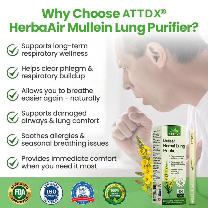 ATTDX® Mulleaf Herbal Lung Purifier 6 ATTDX® Mulleaf Herbal Lung Purifier