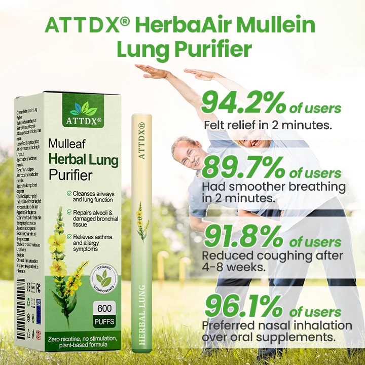 ATTDX® Mulleaf Herbal Lung Purifier 5 ATTDX® Mulleaf Herbal Lung Purifier