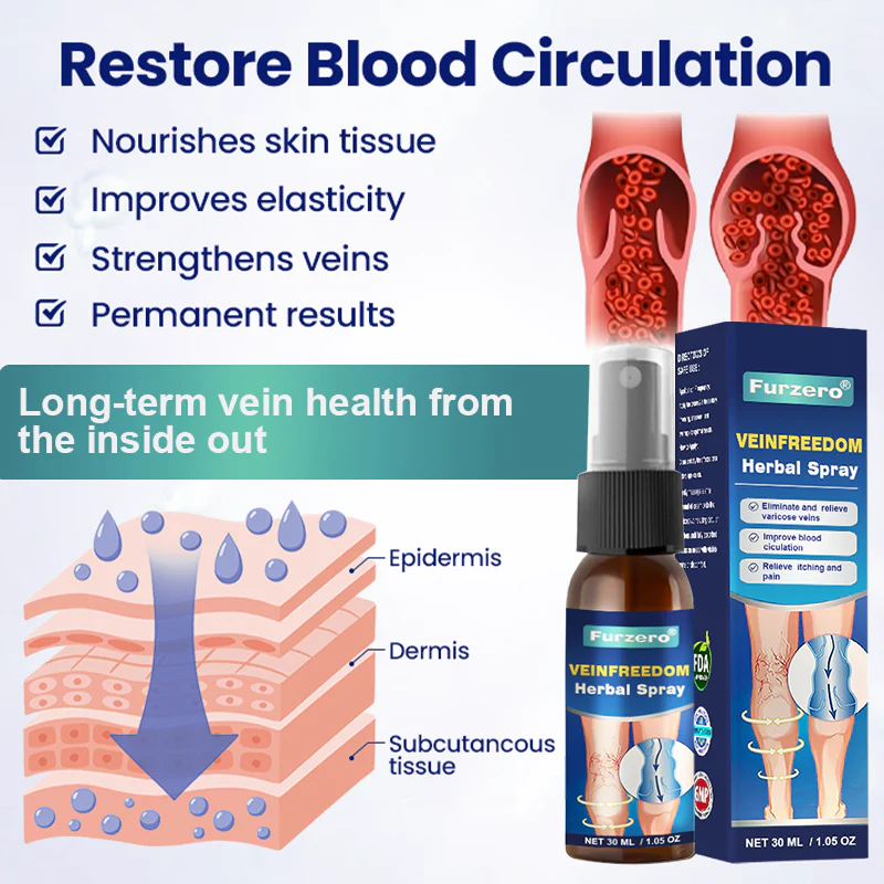 Furzero® VeinFreedom Herbal Spray 3 Furzero® VeinFreedom Herbal Spray