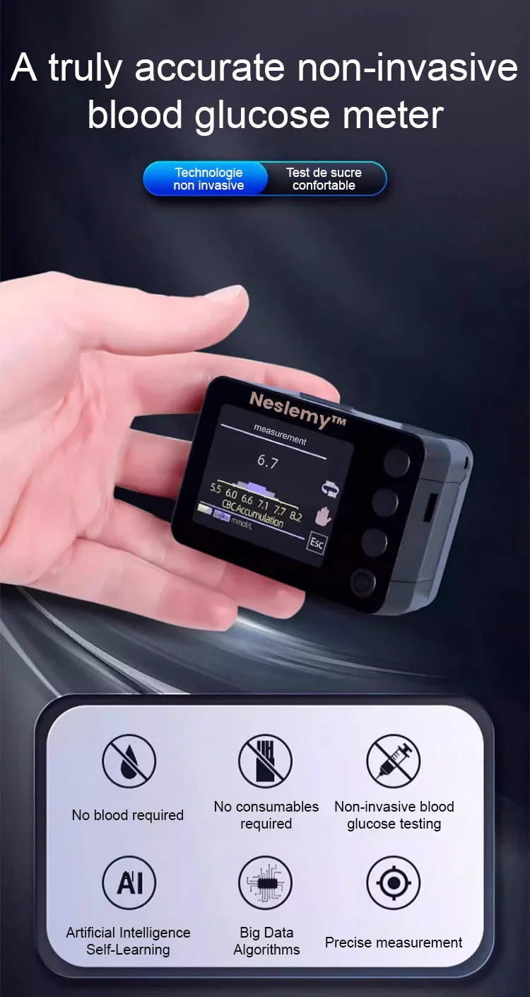 Neslemy™ Advanced Non-Invasive GlucoseMonitor-99.9% Accuracy + Exclusive Gift 13 Neslemy™ Advanced Non-Invasive GlucoseMonitor-99.9% Accuracy + Exclusive Gift