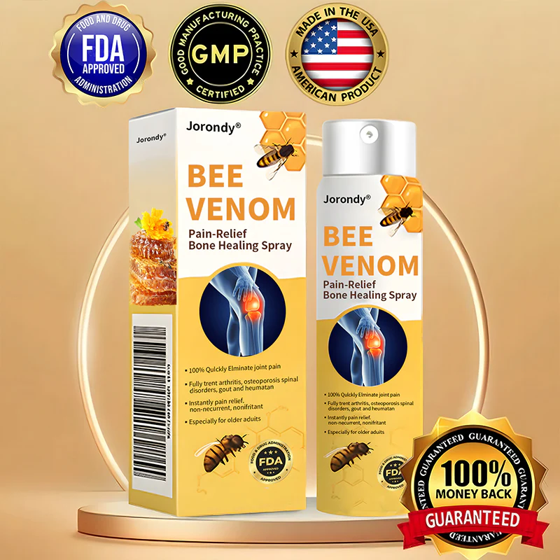 Jorondy® Bee Venom Pain-Relief Bone Healing Spray 1 Jorondy® Bee Venom Pain-Relief Bone Healing Spray