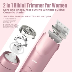 QIAWI™ 2-in-1 Women’s Electric Shaver
