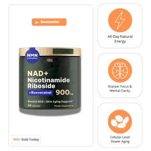 NAD+ Advanced: Nicotinamide Riboside + Resveratrol™