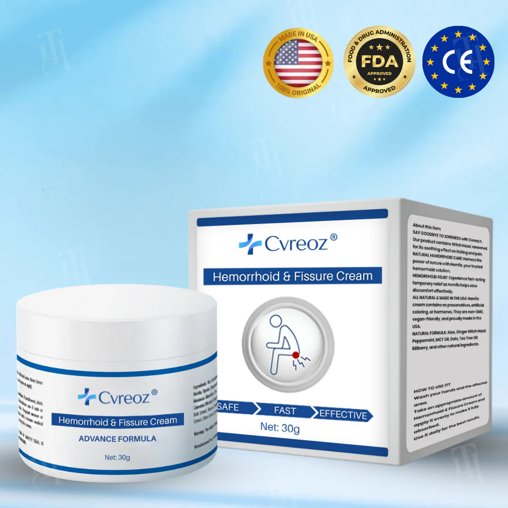 Cvreoz® Hemorrhoid & Fissure Cream 1 Cvreoz® Hemorrhoid & Fissure Cream