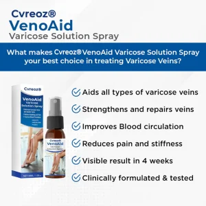 Cvreoz® VenoAid Varicose Solution Spray 11 Cvreoz® VenoAid Varicose Solution Spray