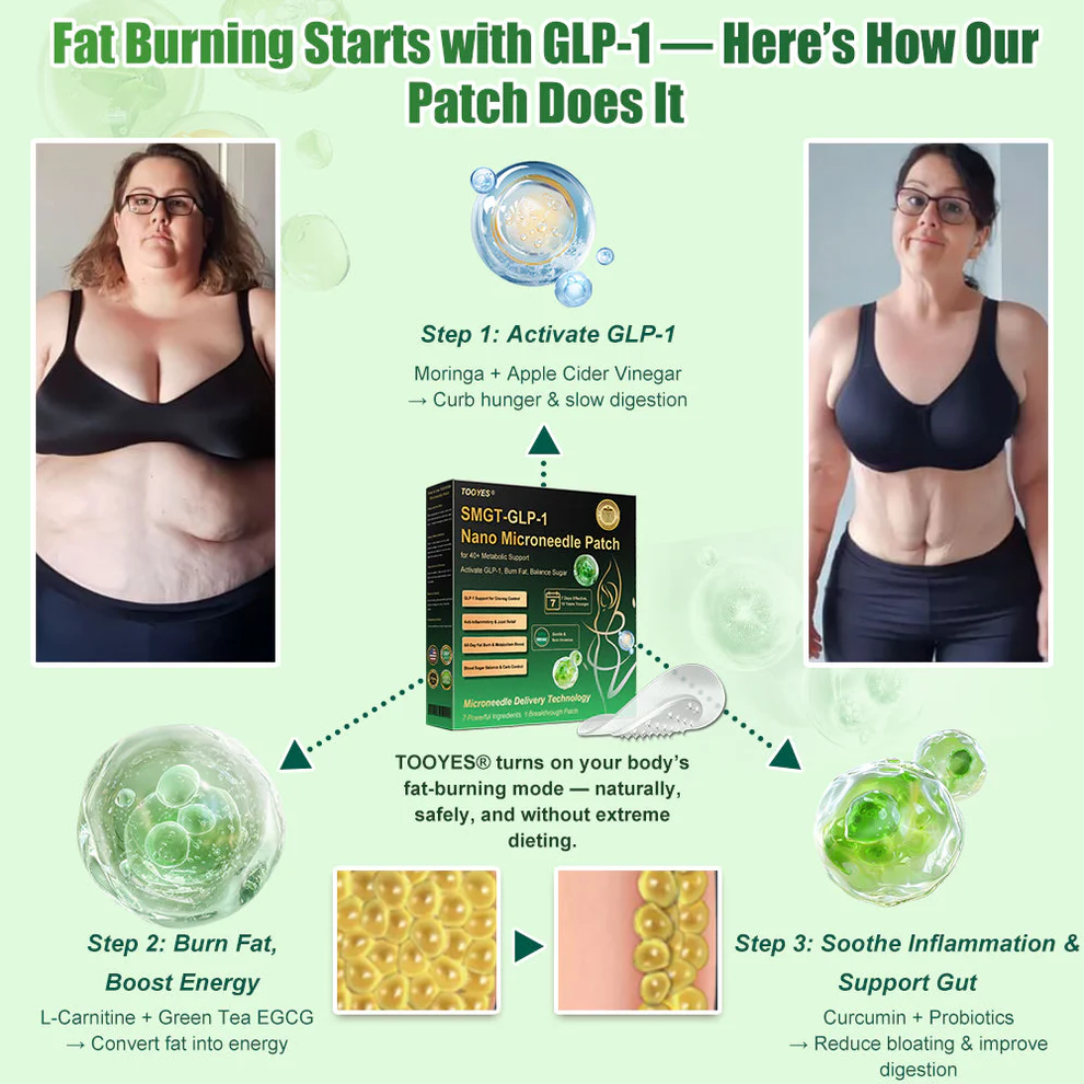 TOOYES® SMGT-GLP-1 Slimming & Health NANO MICRONEEDLE PATCH 2 TOOYES® SMGT-GLP-1 Slimming & Health NANO MICRONEEDLE PATCH