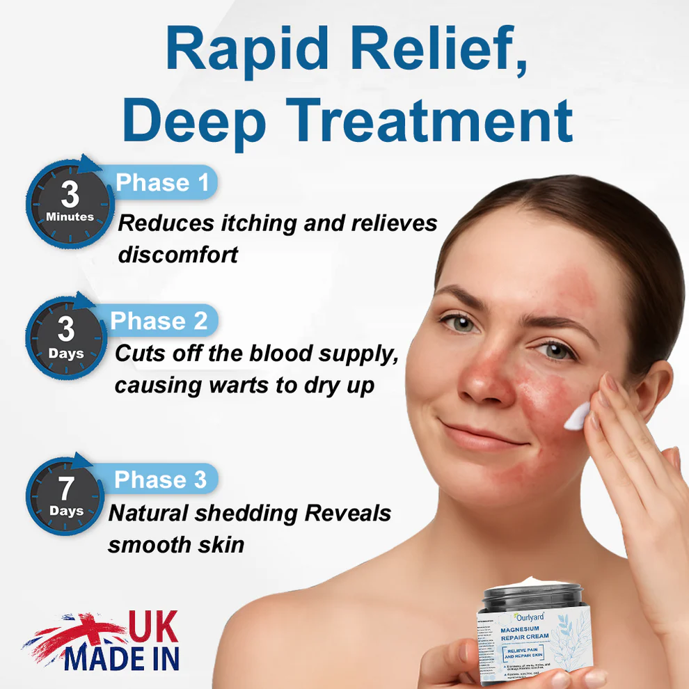 Ourlyard® Magnesium skin repair cream 3 Ourlyard® Magnesium skin repair cream
