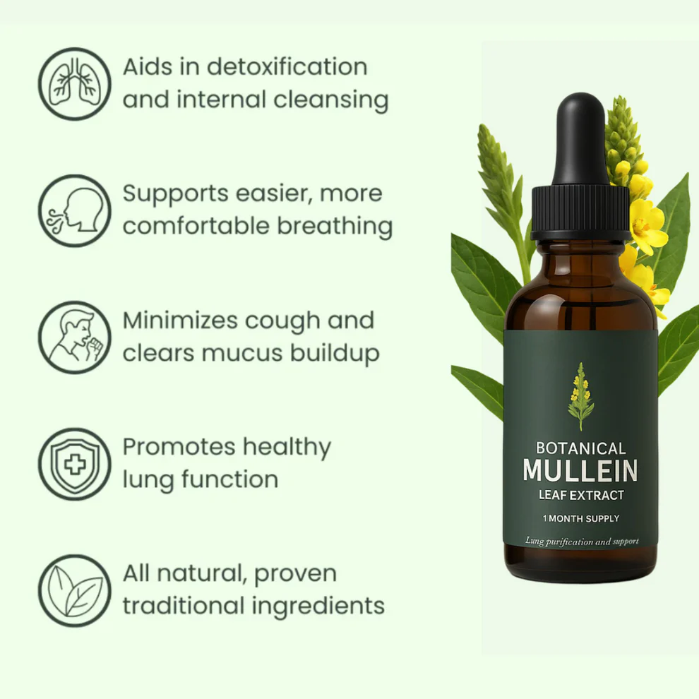 Nuv® - Mullein + Chlorophyll Lung Drops 5 Nuv® - Mullein + Chlorophyll Lung Drops