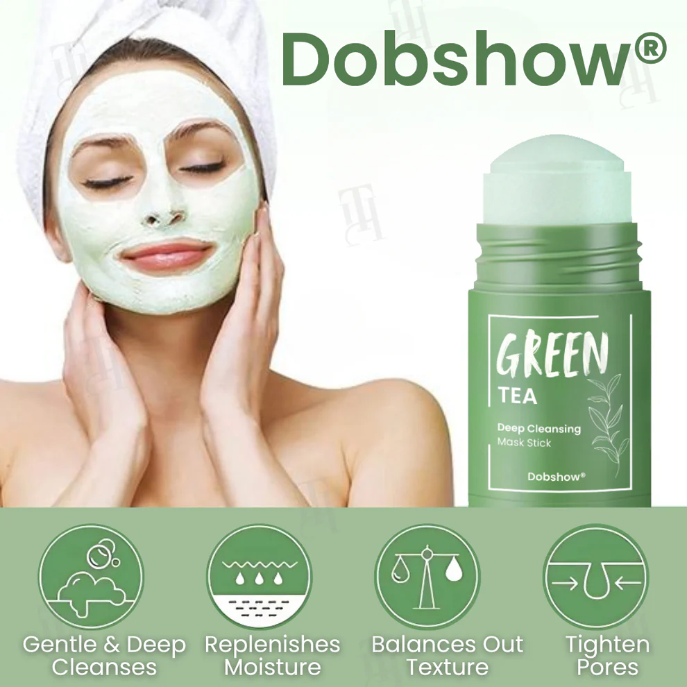 Dobshow® Green Tea Deep Cleansing Mask Stick 8 Dobshow® Green Tea Deep Cleansing Mask Stick