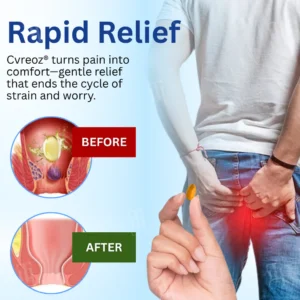 Cvreoz® Natural Herbs Strength Hemorrhoids Capsules 15 Cvreoz® Natural Herbs Strength Hemorrhoids Capsules