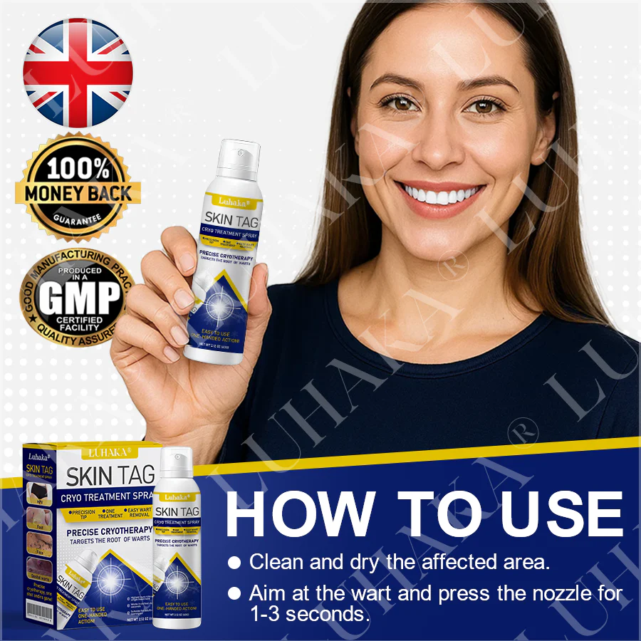 LUHAKA® SKIN TAG CRYO TREATMENT SPRAY ACE 7 LUHAKA® SKIN TAG CRYO TREATMENT SPRAY ACE