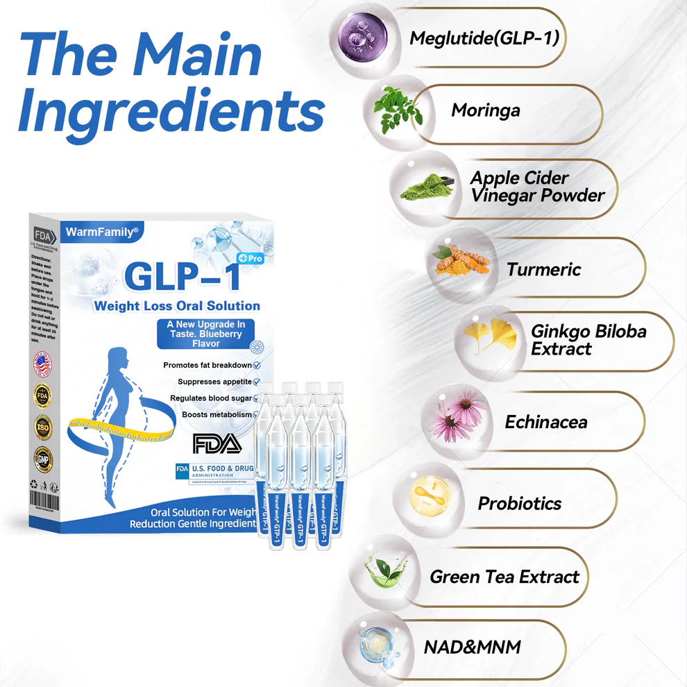 WarmFamily® GLP-1 Pro Weight Loss Oral Solution7 days 15 WarmFamily® GLP-1 Pro Weight Loss Oral Solution7 days