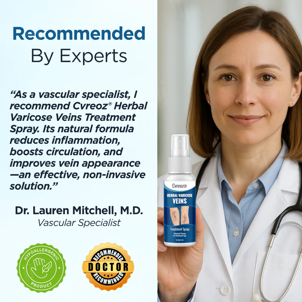 Cvreoz® Herbal Varicose Veins Treatment Spray 8 Cvreoz® Herbal Varicose Veins Treatment Spray