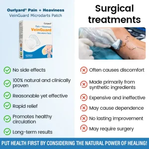Ourlyard® VeinGuard Pain & Heaviness Microdarts Patch 23 Ourlyard® VeinGuard Pain & Heaviness Microdarts Patch