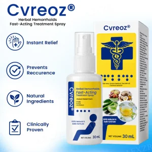 Cvreoz® Herbal Hemorrhoids Fast-Acting Treatment Spray 8 Cvreoz® Herbal Hemorrhoids Fast-Acting Treatment Spray