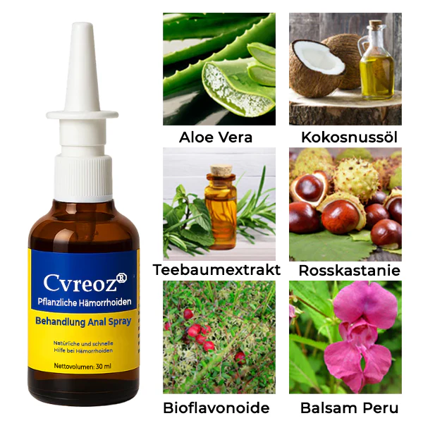 Cvreoz® Intensive Herbal Hemorrhoid Treatment Anal Spray 3 Cvreoz® Intensive Herbal Hemorrhoid Treatment Anal Spray