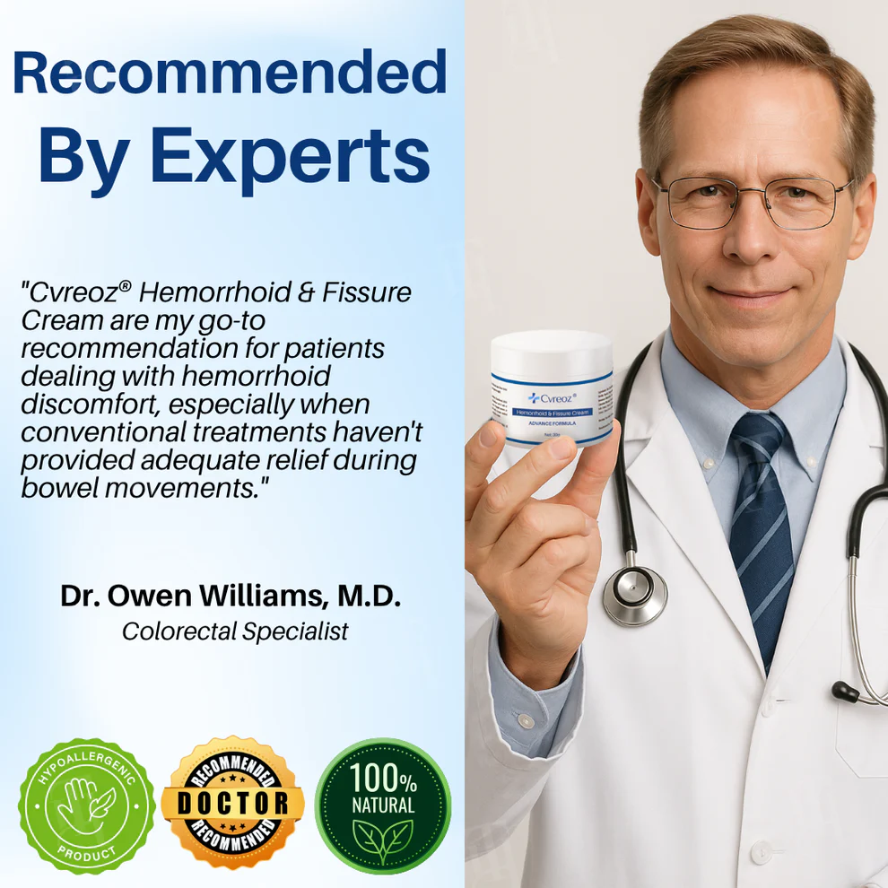 Cvreoz® Hemorrhoid & Fissure Cream 6 Cvreoz® Hemorrhoid & Fissure Cream