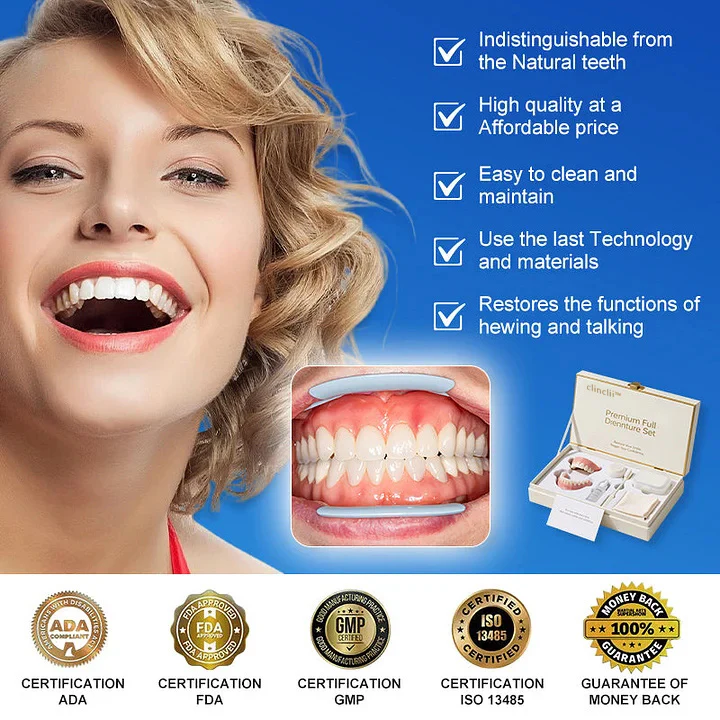 CLINCLII™ Advanced Customized Full Denture Set 9 CLINCLII™ Advanced Customized Full Denture Set