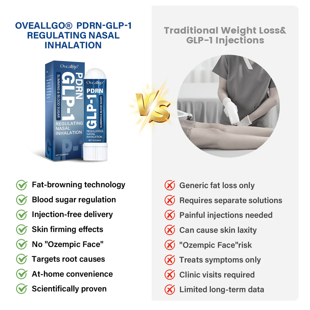 Oveallgo® PDRN-GLP-1 Slimming & Blood Sugar Regulating Nasal Inhalation 3 Oveallgo® PDRN-GLP-1 Slimming & Blood Sugar Regulating Nasal Inhalation