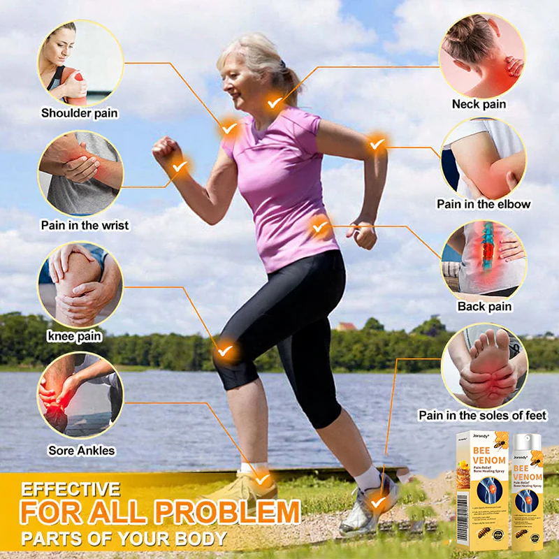 Jorondy® Bee Venom Pain-Relief Bone Healing Spray 10 Jorondy® Bee Venom Pain-Relief Bone Healing Spray