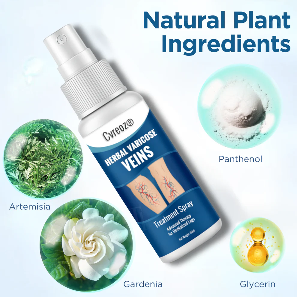 Cvreoz® Herbal Varicose Veins Treatment Spray 7 Cvreoz® Herbal Varicose Veins Treatment Spray