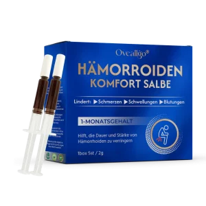 Oveallgo® Hemorrhoid Comfort Ointment 10 Oveallgo® Hemorrhoid Comfort Ointment