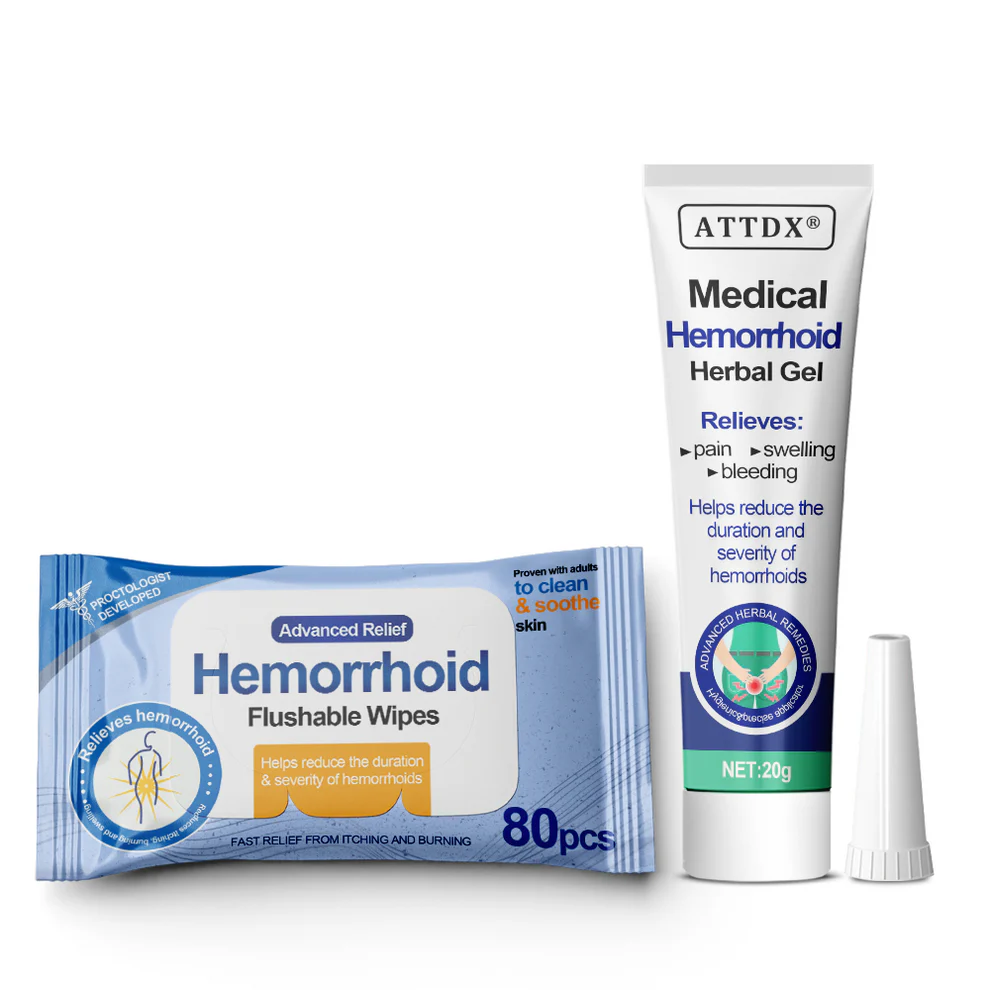 ATTDX® Advanced Relief Hemorrhoid Flushable Wipes 8 ATTDX® Advanced Relief Hemorrhoid Flushable Wipes