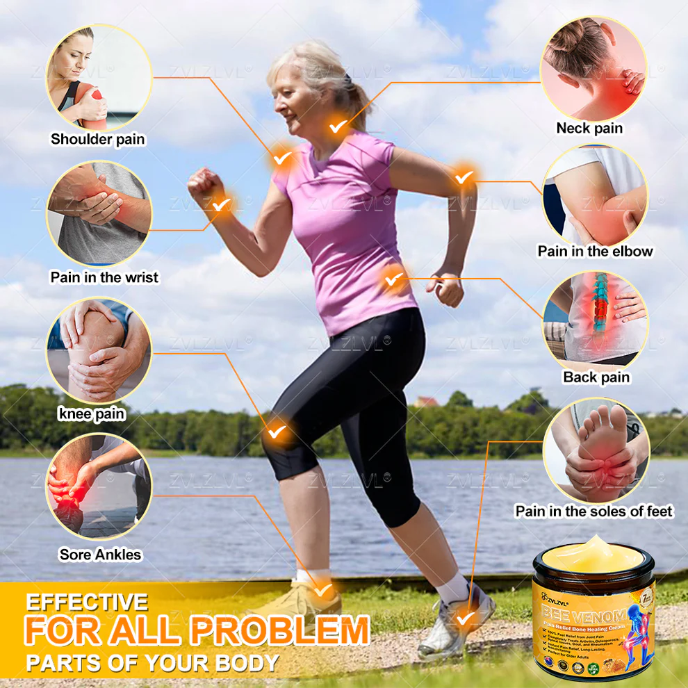 ZVLZVL® Bee Venom Pain-Relief Bone Healing Cream 7 ZVLZVL® Bee Venom Pain-Relief Bone Healing Cream