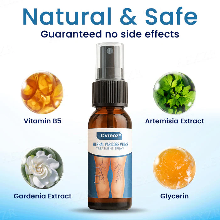 Cvreoz® Herbal Varicose Veins Treatment Spray 4 Cvreoz® Herbal Varicose Veins Treatment Spray