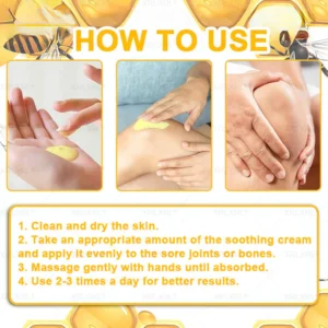 ZVLZVL® Bee Venom Pain-Relief Bone Healing Cream 15 ZVLZVL® Bee Venom Pain-Relief Bone Healing Cream
