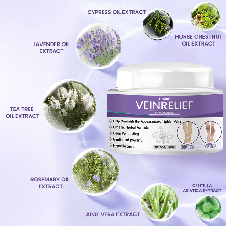 Timilk® VeinRelief Phyto Cream 2 Timilk® VeinRelief Phyto Cream