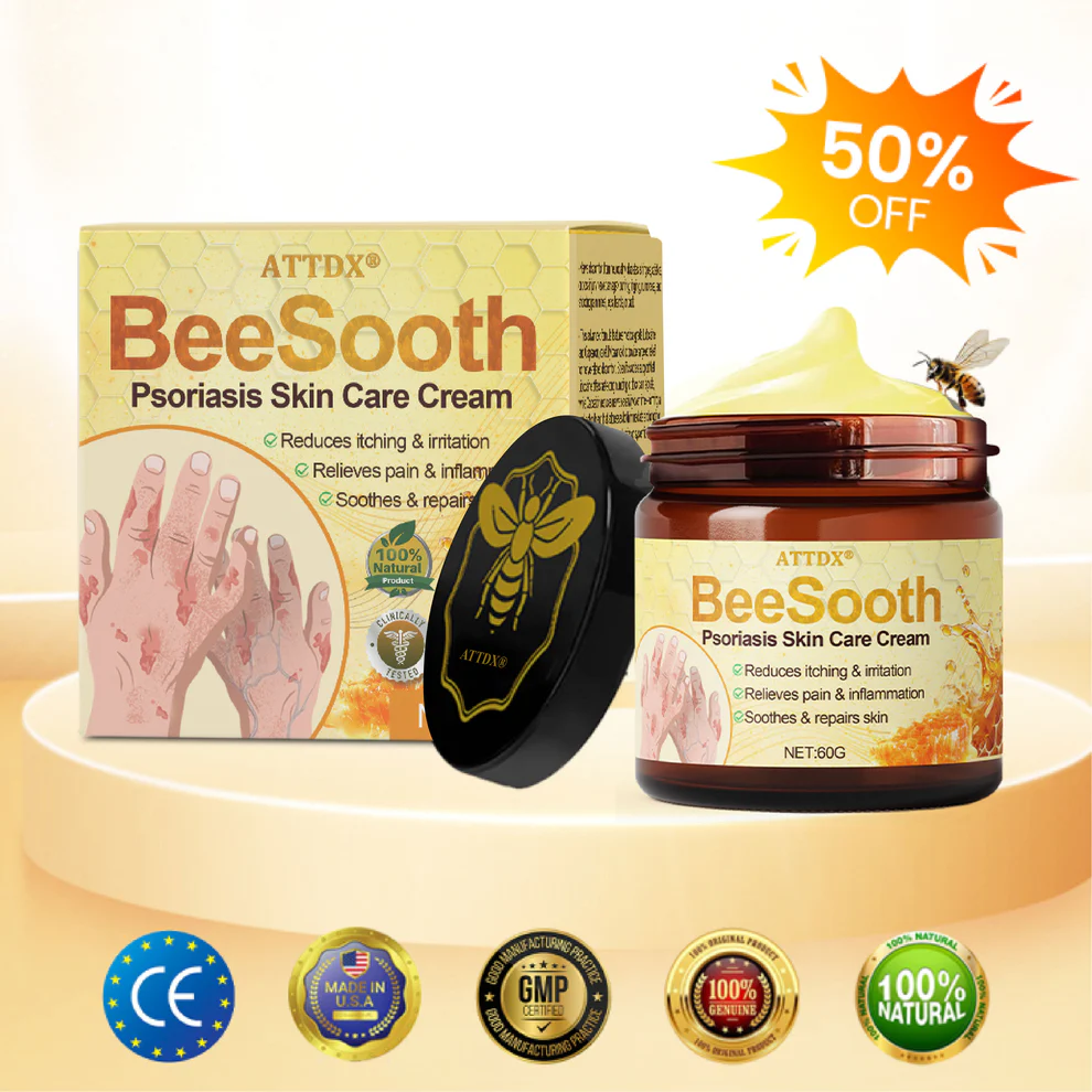 ATTDX® BeeSooth Psoriasis Skin Care Cream 6 ATTDX® BeeSooth Psoriasis Skin Care Cream