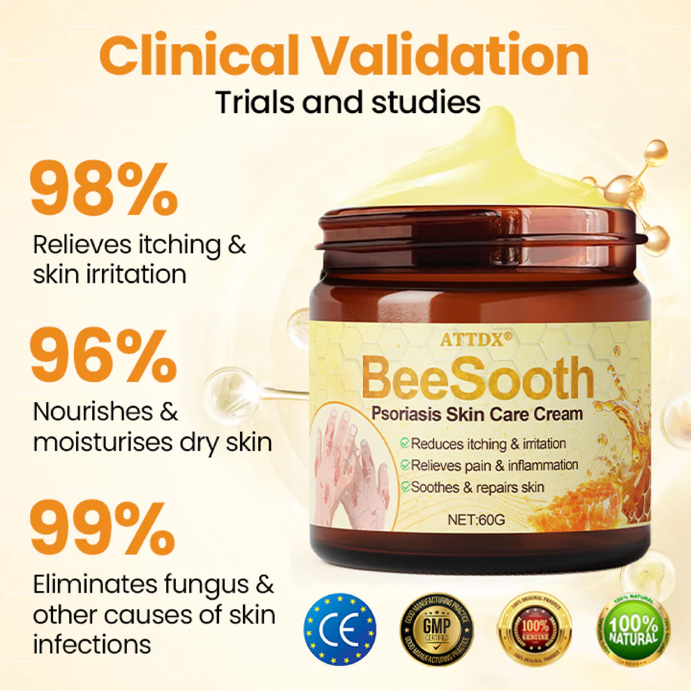 ATTDX® BeeSooth Psoriasis Skin Care Cream 4 ATTDX® BeeSooth Psoriasis Skin Care Cream