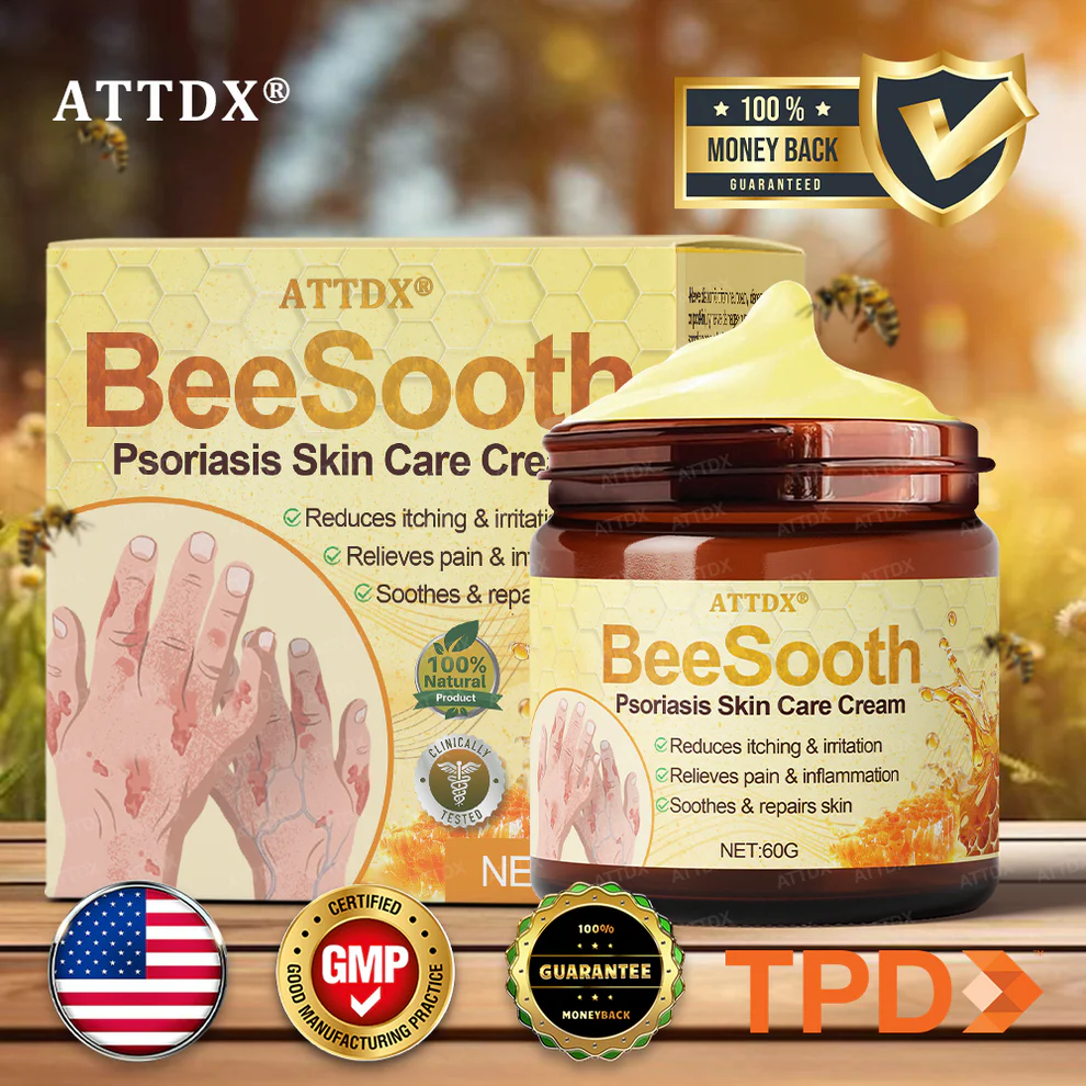 ATTDX® BeeSooth Psoriasis Skin Care Cream 1 ATTDX® BeeSooth Psoriasis Skin Care Cream