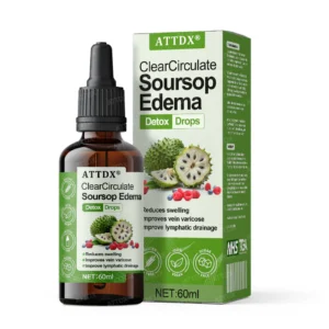 ATTDX® ClearCirculate Soursop Edema Detox Drops 15 ATTDX® ClearCirculate Soursop Edema Detox Drops