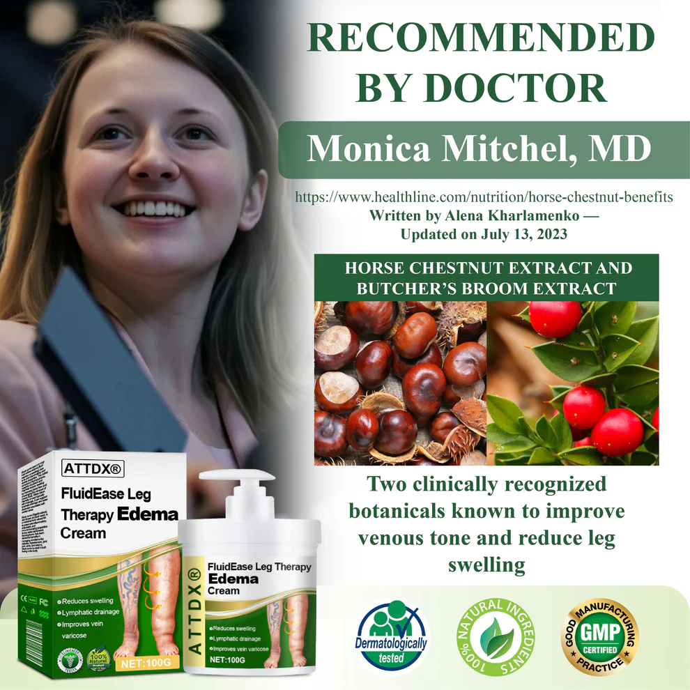 ATTDX® FluidEase Leg Therapy Edema Cream 8 ATTDX® FluidEase Leg Therapy Edema Cream